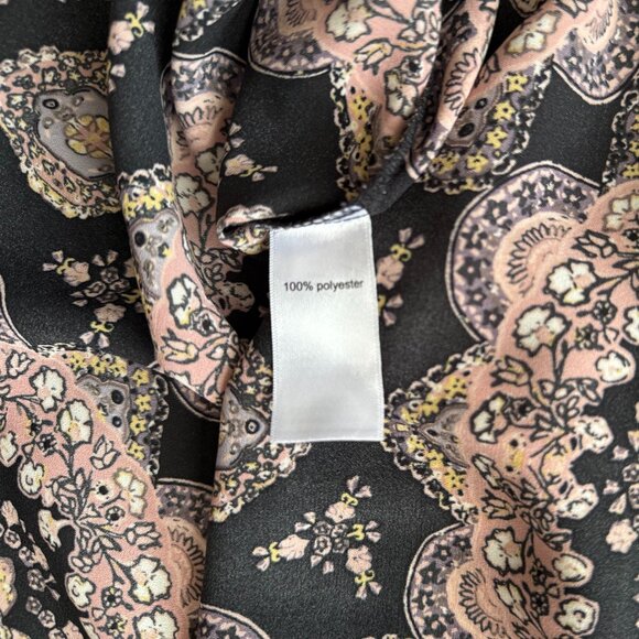Maurices Size Small Mandala Print Delton Zipper Blouse - Picture 4 of 4